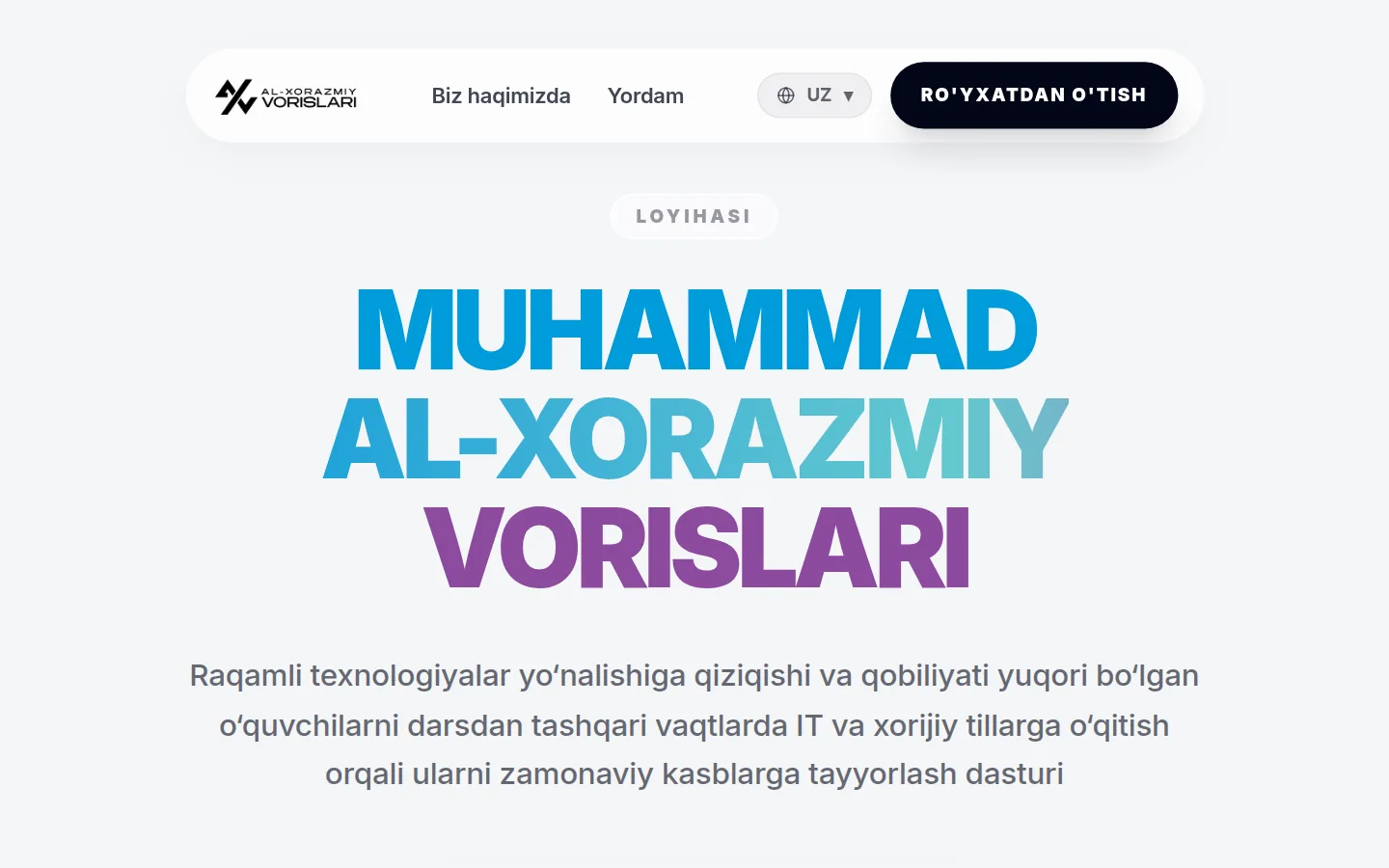 Qabul Platformasi