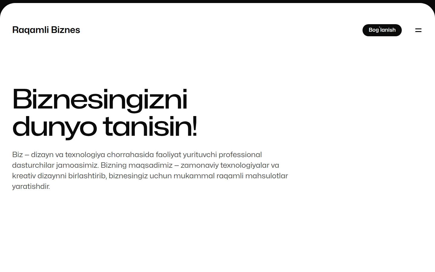Raqamli Biznes